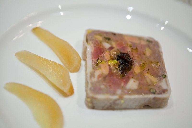 Venison and foie gras terrine at Rules