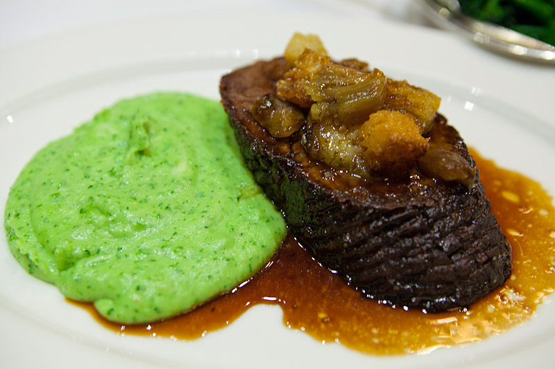 Braised feather blade of beef at Rules